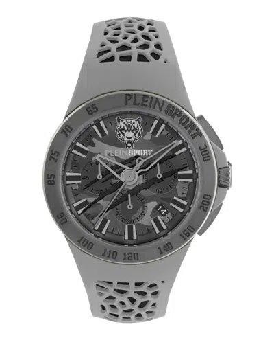 Plein Sport Thunderstorm Chrono Silicone Watch In Multi