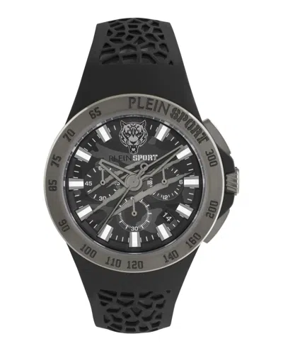 Plein Sport Thunderstorm Chrono Silicone Watch In Multi