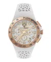Plein Sport Thunderstorm Chrono Silicone Watch Man Wrist Watch Rose Gold Size Onesize Stainless Stee In Multi