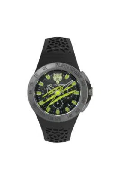 Pre-owned Plein Sport Thunderstorm Chronograph 43mm Gents Watch Psaba0623