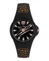Plein Sport Thunderstorm Silicone Watch In Multi