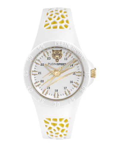 Plein Sport Thunderstorm Silicone Watch In Multi