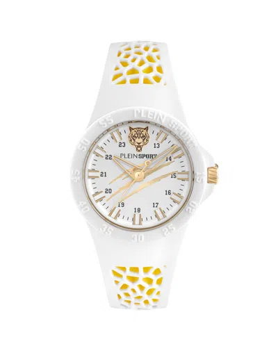 Plein Sport Thunderstorm Unisex Watch In White