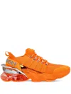 Plein Sport Tiger Attack Gen X 04 Sneakers In Orange