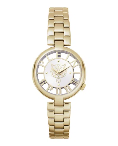Plein Sport Tiger Luxe Bracelet Watch In Gold