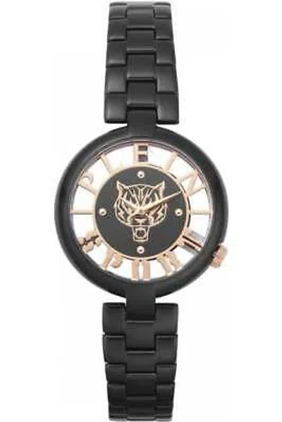 Pre-owned Plein Sport Tiger Luxe Ladies 36mm Watch Psmba0523