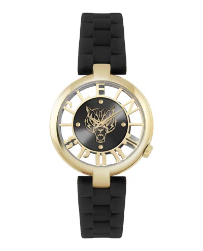 Plein Sport Tiger Luxe Silicone Watch In Gold