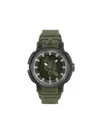 Plein Sport Tiger Power Silicone Watch In Green