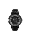 Plein Sport Tiger Power Silicone Watch In Schwarz