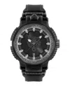 Plein Sport Tiger Power Silicone Watch In Black