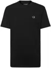 Plein Sport T-shirt Round Neck Ss Tiger Crest Edition In 黑色