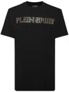 Plein Sport T-shirt Round Neck Ss Tiger In Black
