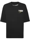 Plein Sport Tiger Tokyo T-shirt In Schwarz