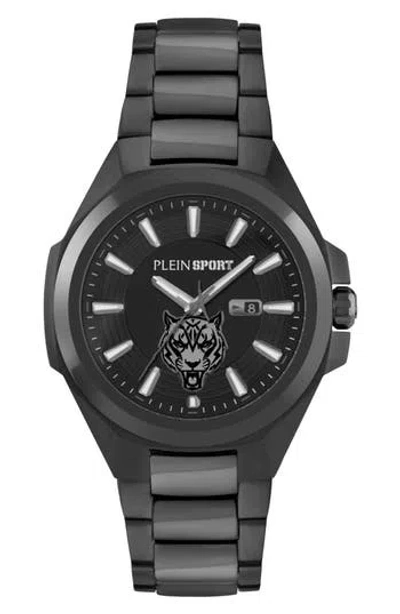 Plein Sport Tigermaster Quartz Bracelet Watch, 47mm In White