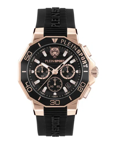 Plein Sport Titan Chronograph Watch In Multi