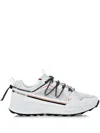 Plein Sport Toggle-fastening Panelled Sneakers In White