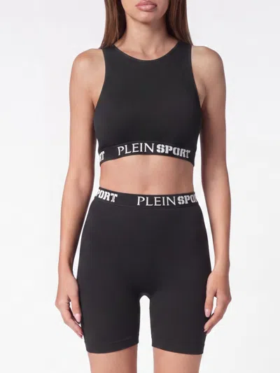 Plein Sport Top Woman In Black