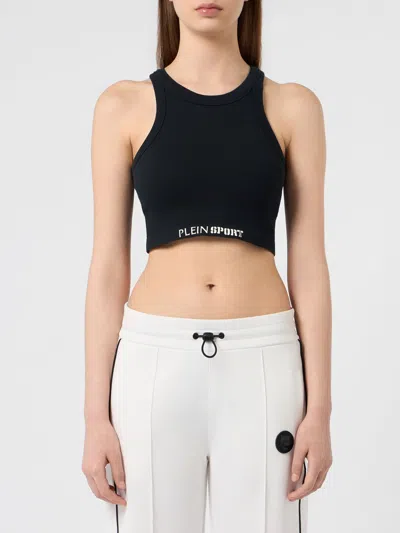 Plein Sport Top Woman In Black