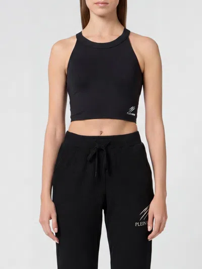 Plein Sport Top Woman In Black
