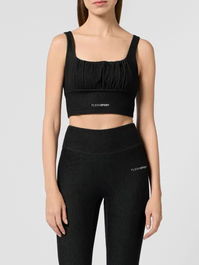 Plein Sport Top Woman In Black