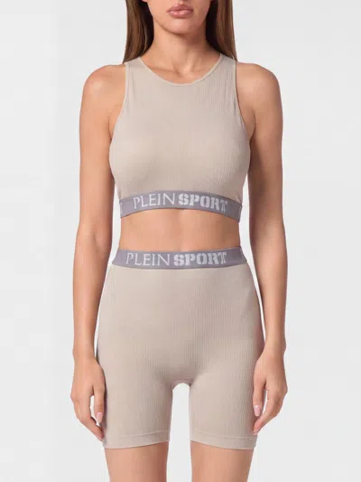 Plein Sport Top Woman In Brown