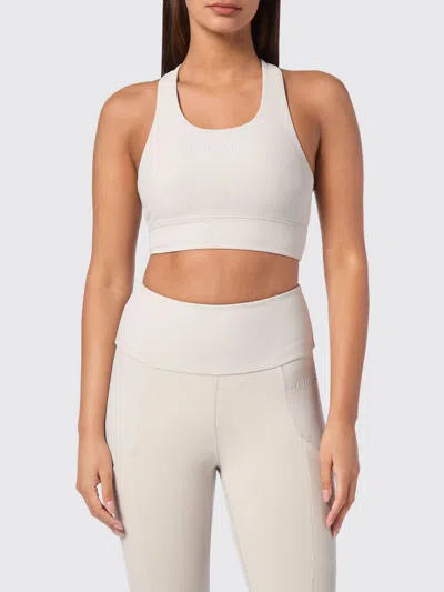 Plein Sport Top Woman Color Grey In White