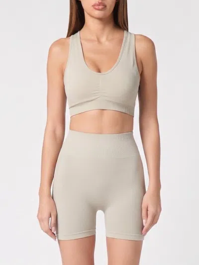 Plein Sport Top Woman In Neutral