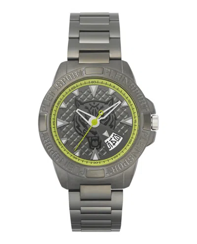 Plein Sport Touchdown Bracelet Watch In Gray