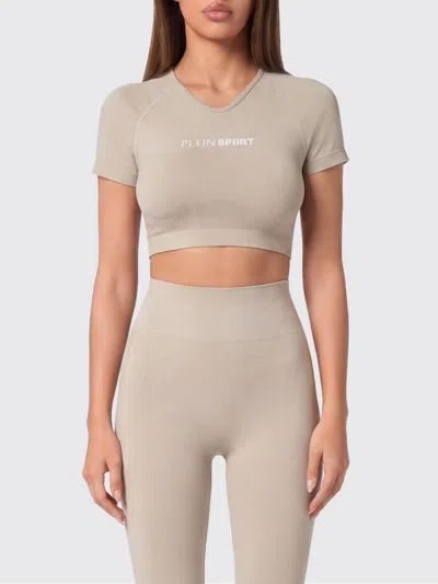Plein Sport T-shirt Woman In Animal Print