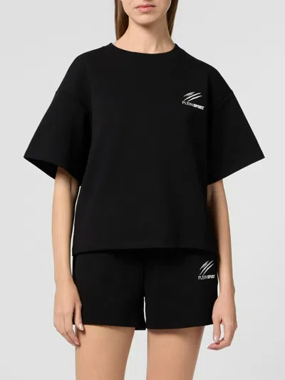 Plein Sport T-shirt Woman In Black