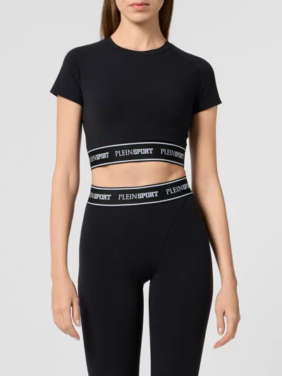 Plein Sport T-shirt Woman In Black