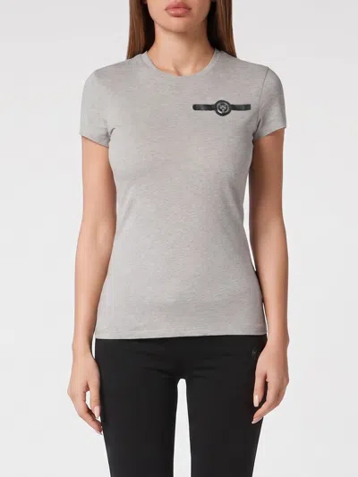 Plein Sport T-shirt Woman Color Grey In Gray