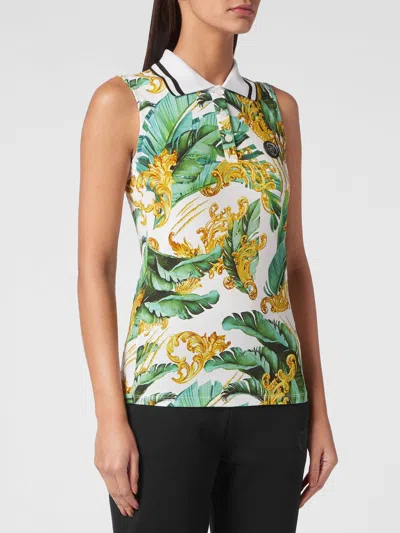 Plein Sport T-shirt Woman Color Multicolor In Green