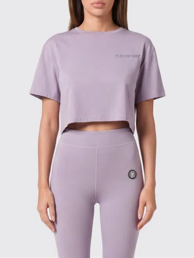Plein Sport T-shirt Woman In Purple