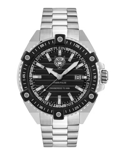 Plein Sport Urban Pulse Bracelet Watch In Silver