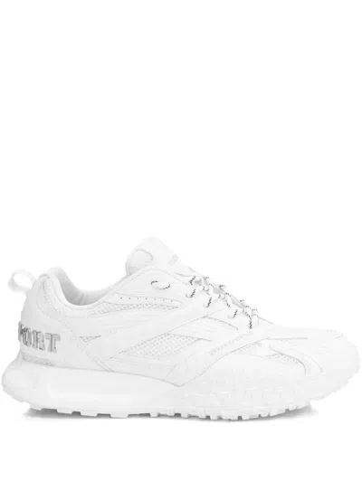 Plein Sport Urban Sprinter Lace-up Sneakers In White