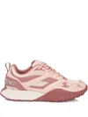 Plein Sport Urban Sprinter Lettering Sneakers In Pink