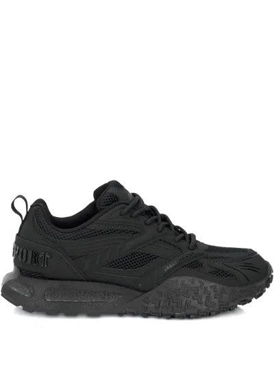 Plein Sport Urban Sprinter Mesh Sneakers In Black