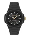 Plein Sport Viper I Silicone Watch In Black
