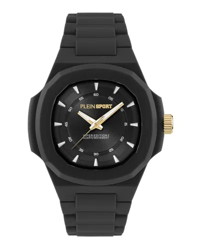 Plein Sport Viper I Silicone Watch In Black