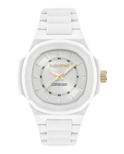 Plein Sport Viper I Silicone Watch In Metallic