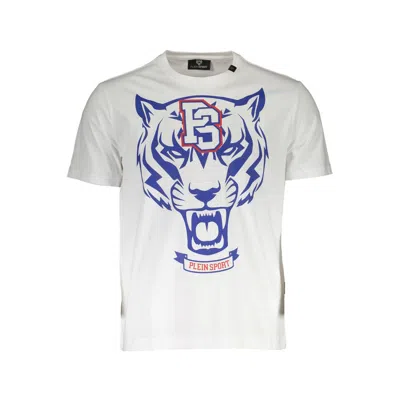 Plein Sport White Cotton Mens Tshirt