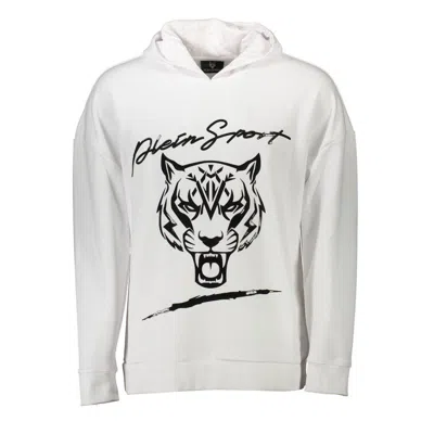 Plein Sport White Cotton Sweater