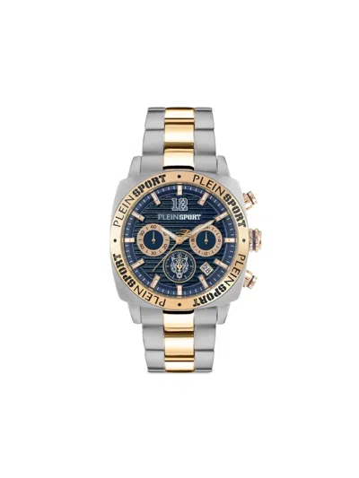 Plein Sport Wildcat Chrono 40mm In Blau