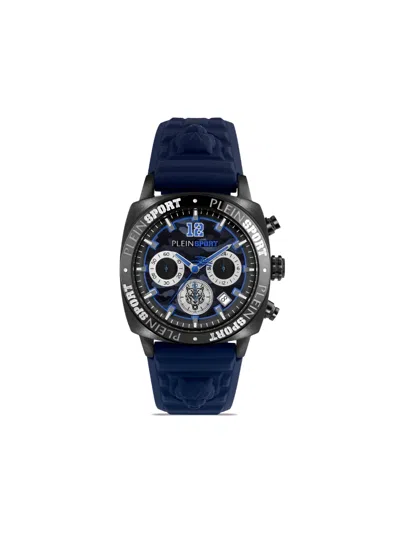 Plein Sport Wildcat Chronograph 44mm In Blue