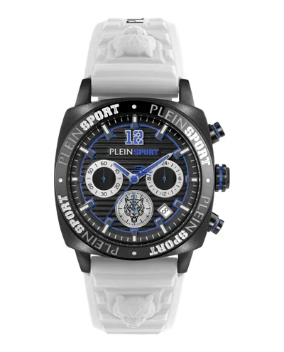 Plein Sport Wildcat Chronograph Watch In Black