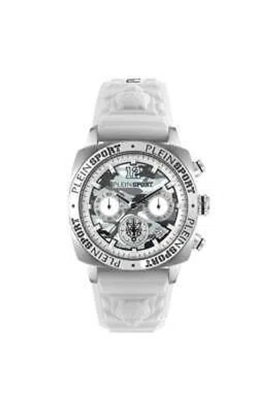 Pre-owned Plein Sport Wildcat Gents Chronograph 40mm Watch Psgba0123