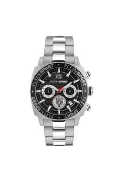 Pre-owned Plein Sport Wildcat Gents Chronograph 40mm Watch Psgba1123