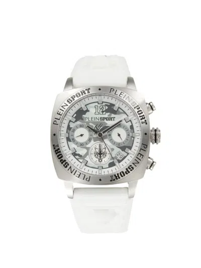 Plein Sport Wildcat Stainless Steel & Silicone Strap Watch/11.8mm In Grey