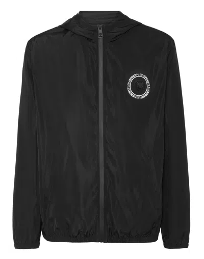 PLEIN SPORT WINDBREAKER CARBON TIGER